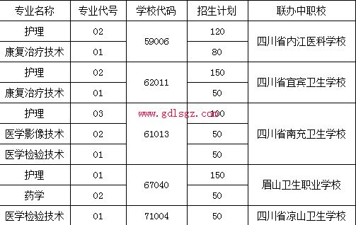 自貢衛(wèi)生學(xué)校五年制高職