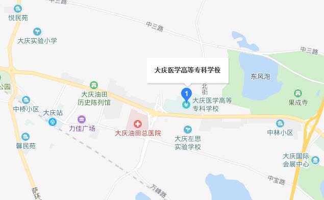 大慶醫(yī)學(xué)高等專(zhuān)科學(xué)校地址在哪里